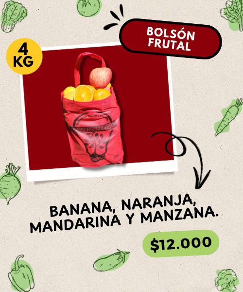 BOLSÓN FRUTAL