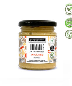 HUMMUS DE GARBANZOS ORGÁNICO Pampagourmet