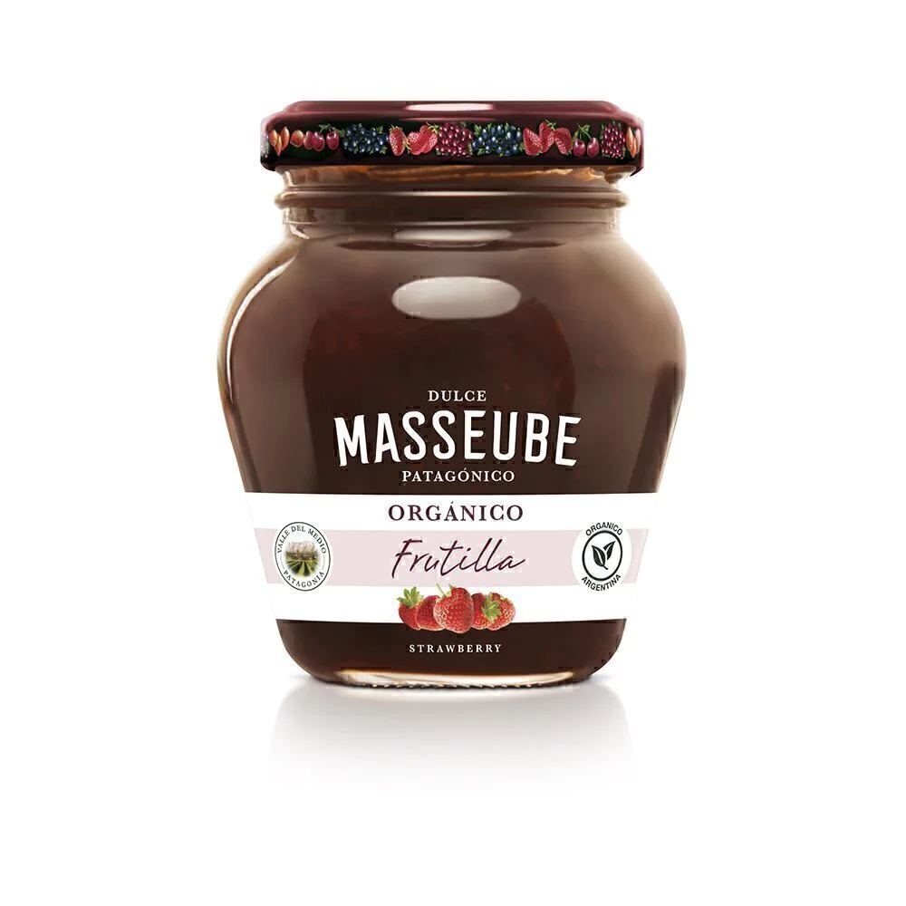 MERMELADA ORGÁNICA DE FRUTILLA "MASSEUBE"